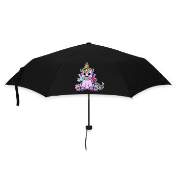 Unicorn Lgbt Rights of Homosexual Sexuality - Umbrella (small) - black - Front