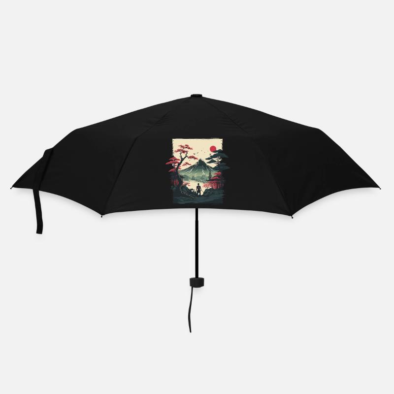 Japanese Art - Umbrella (small) - black