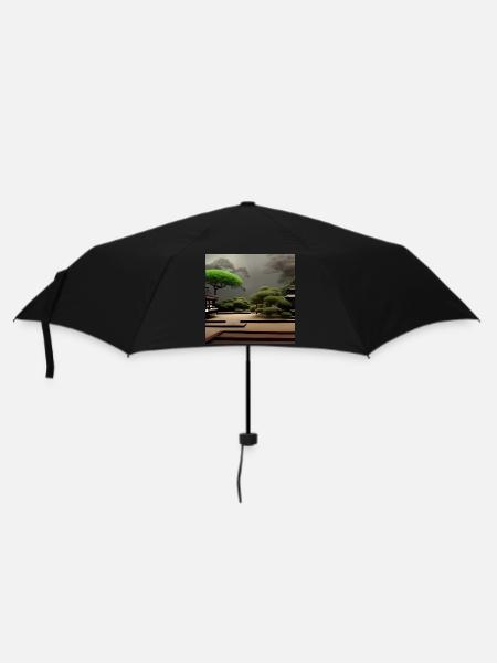 Japan zen garden - Umbrella (small) - black