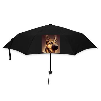 German Shepherd - Umbrella (small) - black - Front