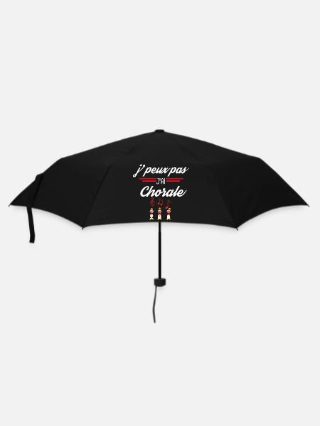 J Peux pas j ai Choral - Parapluie standard - noir