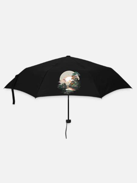 Sunrise Artwork - Umbrella (small) - black