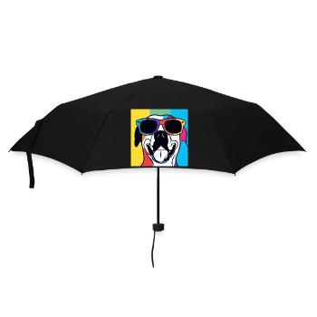 Pop Art Vibrant pour les Lunettes de Soleil - Parapluie standard - noir - Devant