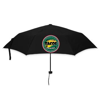 Today is Taco day - Regenschirm (klein) - Schwarz - Vorne