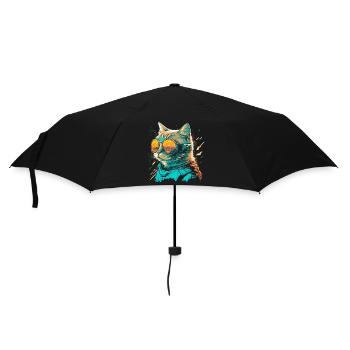 Sand Cat - Umbrella (small) - black - Front