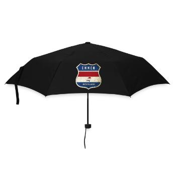 Design des armoiries d'Emmen, Pays-Bas - Parapluie standard - noir - Devant