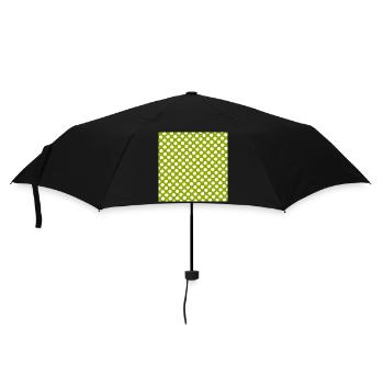 Modèle de texture de fond vert Personnaliser - Parapluie standard - noir - Devant