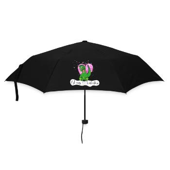 C’est l’heure de la Saint-Valentin - Parapluie standard - noir - Devant