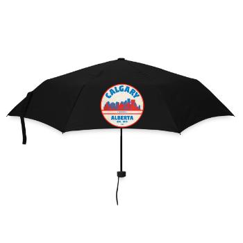Calgary Skyline Vintage - Parapluie standard - noir - Devant