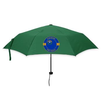 Paradise Nevada Flag USA Travel Souvenir Badge - Umbrella (small) - bottlegreen - Front