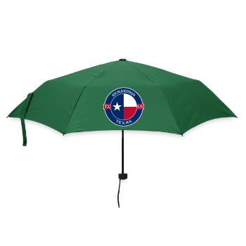 Richardson Texas Flag USA Travel Souvenir Badge - Umbrella (small) - bottlegreen - Front