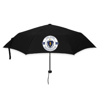 Fall River Massachusetts Flag USA Souvenir Logo - Parapluie standard - noir - Devant