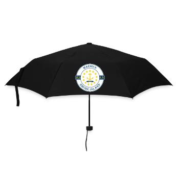 Warwick Rhode Island Flag USA Souvenir Badge - Parapluie standard - noir - Devant