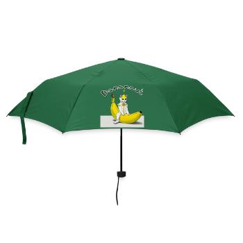 Bananaut - Regenschirm (klein) - Flaschengrün - Vorne