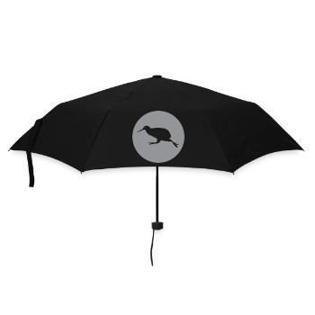 KIWI - Oiseau - Nouvelle-Zélande - Parapluie standard - noir - Devant