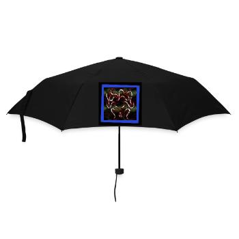 Fighting Face - Art Image - Parapluie standard - noir - Devant