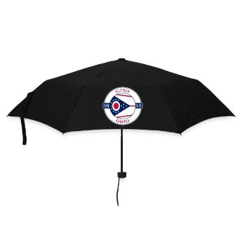 Elyria Ohio Flag USA Travel Souvenir Badge - Umbrella (small) - black - Front