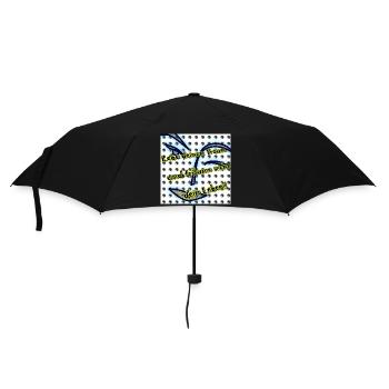 Lebe deinen Traum und träume nicht dein Leben!! - Regenschirm (klein) - Schwarz - Vorne