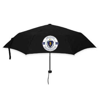 Arlington Massachusetts Flag USA Souvenir Badge - Umbrella (small) - black - Front