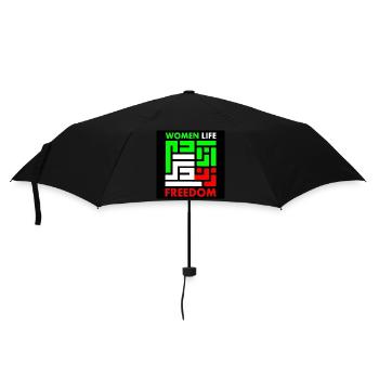 Women life freedom - Parapluie standard - noir - Devant
