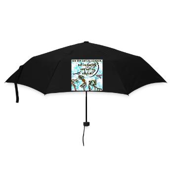 Ich bin Gut zu...!! - Abbild - 2023 - Regenschirm (klein) - Schwarz - Vorne