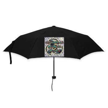 Schlimmer als...!! - Abbild - 2023 - Regenschirm (klein) - Schwarz - Vorne