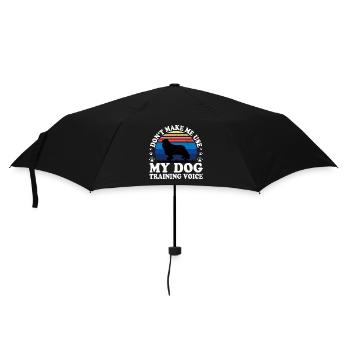 Cavalier King Charles Spaniel Dog Silhouette - Umbrella (small) - black - Front