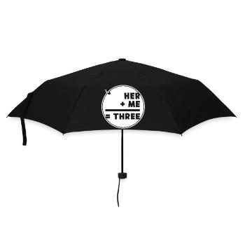 Papa Famille Parents Cool Dire Bébé enceinte - Parapluie standard - noir - Devant