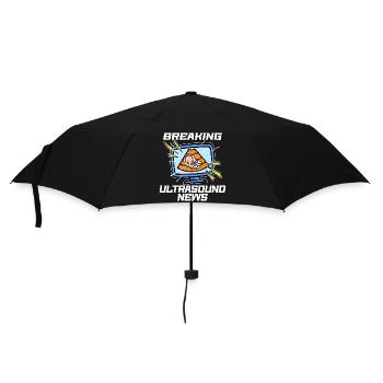 Déclaration de bonheur de bébé Maman Grossesse Enceinte - Parapluie standard - noir - Devant