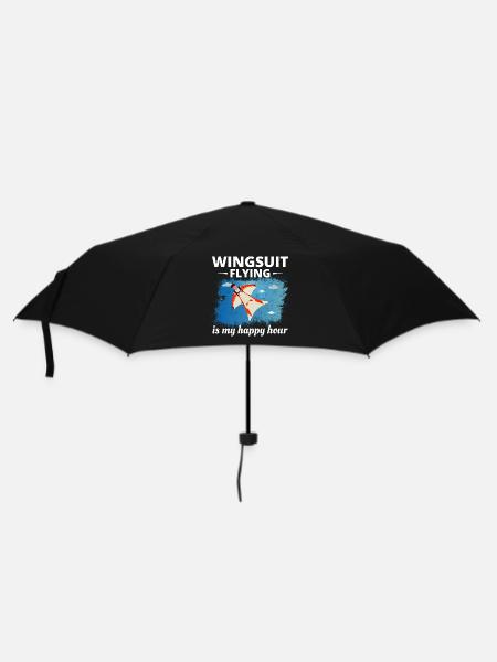 Wingsuit volant Base Jumping Parachutisme Wingsuit - Parapluie standard - noir