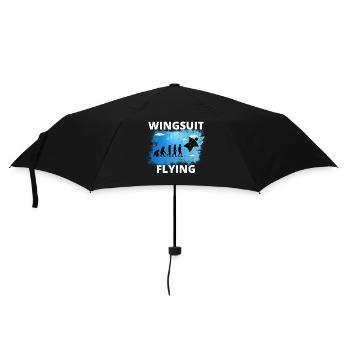 Wingsuit volant Base Jumping Skydiving Evolution - Parapluie standard - noir - Devant