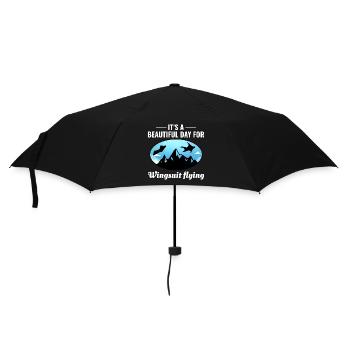 Wingsuit flying Base Jumping Skydiving Wingsuiting - Umbrella (small) - black - Front