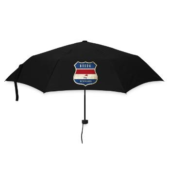 Breda Netherlands coat of arms design - Umbrella (small) - black - Front