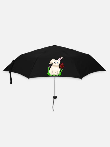 Motzehase, Kein Osterhase von Peace Joy Pancake - Regenschirm (klein) - Schwarz