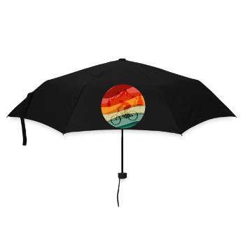 Rainbow Ridge MTB Rider - Umbrella (small) - black - Front