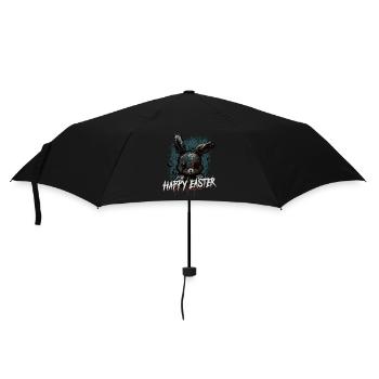 Joyeuses Pâques effrayantes - Parapluie standard - noir - Devant