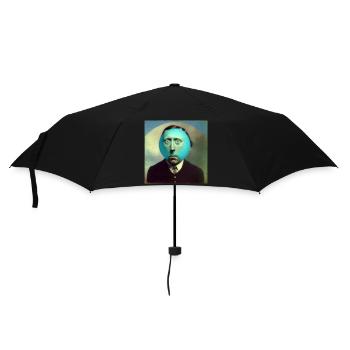 Surreal 02 - Regenschirm (klein) - Schwarz - Vorne