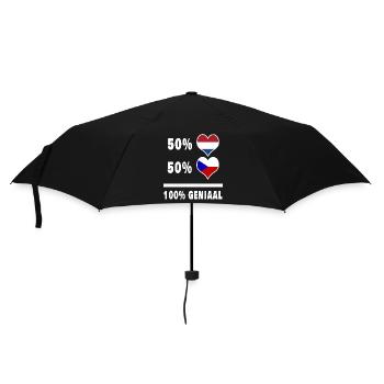 République tchèque et Pays-Bas 100% Genius Vl - Parapluie standard - noir - Devant