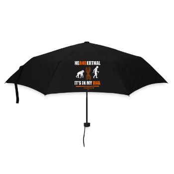 Neanderthal It's in my DNA anthropologist - Umbrella (small) - black - Front