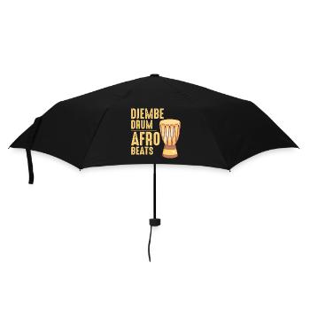 Djembe Player Drummer Music Drum Musician - Umbrella (small) - black - Front