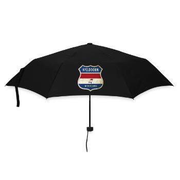 Apeldoorn Netherlands coat of arms design - Umbrella (small) - black - Front