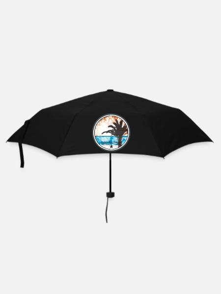 Islas Baleares - Regenschirm (klein) - Schwarz