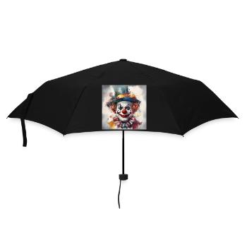 LE CLOWN JOYEUX - Parapluie standard - noir - Devant
