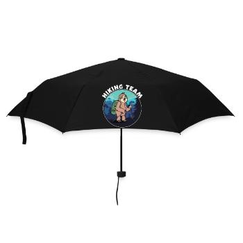Sommet de la montagne Hiker Hiker Déclaration Montagnes - Parapluie standard - noir - Devant