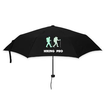 Hike Statement Mountain Hiking Hiking Mountain Peaks - Umbrella (small) - black - Front