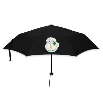 Lioba silk chicken, happiness - Umbrella (small) - black - Front