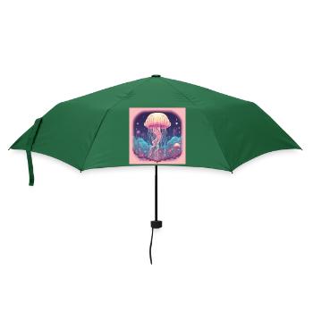MEDUSE DESIGN ART - Parapluie standard - vert bouteille - Devant