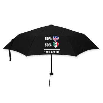 Mexique et Grande-Bretagne 100% Genius Flag - Parapluie standard - noir - Devant