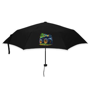 Monster truck - Parapluie standard - noir - Devant