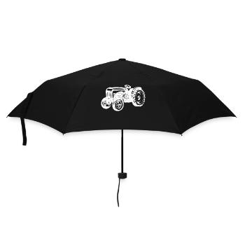 Agricultural Machinery Vehicle Farm Tractor Country Air - Umbrella (small) - black - Front